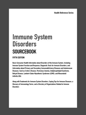 cover image of Immune System Disorders Sourcebook